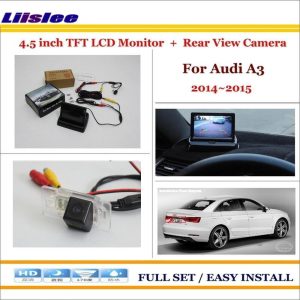 Audi A3 2014-2015 - Car Reverse Backup Rear Camera + 4.3" TFT LCD Screen Monitor