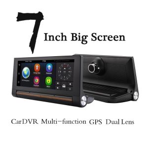 7" Android Car DVR 3G Wifi Dash Cam Video Auto Recorder 16GB ROM 1080P Dual Lens Camera GPS Navigation