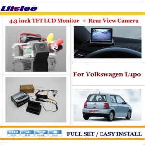 Liislee For Volkswagen VW Lupo 1998~2006 - Car Rearview Camera + 4.3" LCD Screen Monitor = 2 in 1 Parking Assistance System
