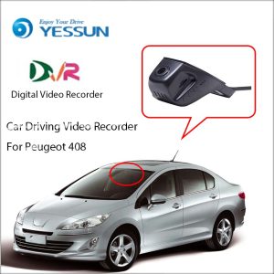 YESSUN For Peugeot 408 Car Front Dash Camera CAM / DVR Driving Video Recorder For iPhone Android APP Control Function