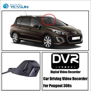 YESSUN Car Front Dash Camera CAM / DVR Driving Video Recorder For Peugeot 308s For iPhone Android APP Control Function