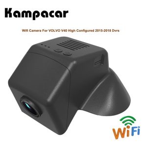 Kampacar HD Car Registrar Wifi DVRs For Volvo V40 2015-2019 Two Lens Dual Dash Cam Camera Auto Video Recorder Dvr