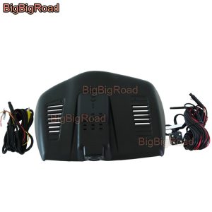 BigBigRoad For Ford Mondeo 2013 2015 High configuration Car Video Recorder Wifi DVR Dash Cam Dual Cameras lens