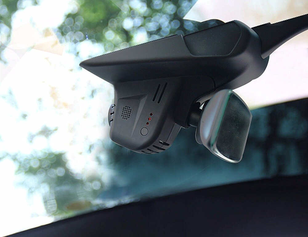 Simple Dash Cam Interior And Exterior for Small Space