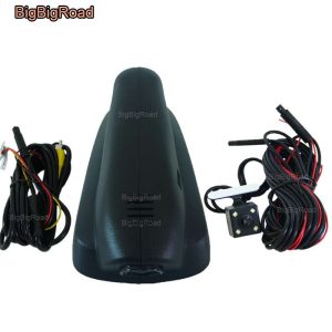 BigBigRoad For peugeot 3008 2013 2014 2015 Car Video Recorder Wifi DVR Dash Cam Dual Cameras lens FHD 1080P