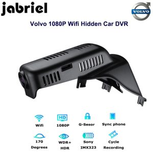 Jabriel Auto 1080p Car Camera Recorder Dvr wifi hidden Driving vehicle dash cam dual lens for volvo 2015 2016 2017 XC60 T4 T5