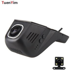 For Peugeot 2008 3008 4007 108 207 301 308 408 Car Dash Cam Wifi DVR Dual lens Video Recorder FHD 1080P Camera