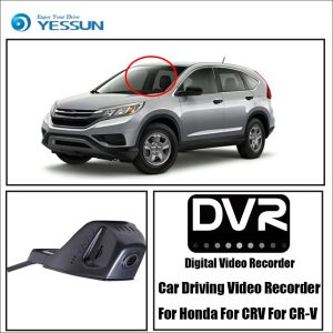 YESSUN HD 1080P Car DVR Digital Driving Video Recorder For Honda For CRV For CR-V - Front Dash Camera Front CAM