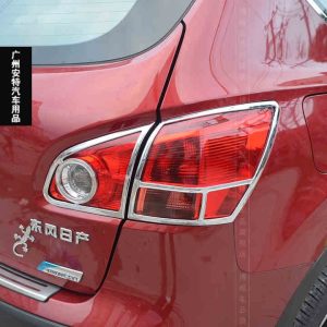 Nissan Qashqai ABS Chrome Rear Head Light Lamp Cover Trim
