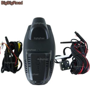 BigBigRoad For Ford Escape Kuga 2013-2017 Car wifi DVR Video Recorder Novatek 96655 dash cam Dual Cameras