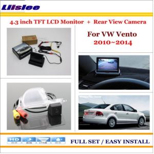 Liislee For Volkswagen VW Vento 2010~2014 - Car Rearview Camera + 4.3" LCD Screen Monitor = 2 in 1 Parking Assistance System