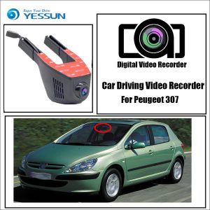 YESSUN for Peugeot 307 Car Driving Video Recorder Wifi DVR Mini Camera Novatek 96658 FHD 1080P Dash Cam Night Vision