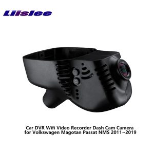 LiisLee Car DVR Wifi Video Recorder Dash Cam Camera for Volkswagen Magotan Passat NMS 2011~2019 Night Vision APP Control Mobile