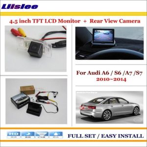Liislee For Audi A6 / S6 / A7 / S7 2010~2014 Car Rear Camera + 4.3" TFT LCD Screen Monitor = 2 in 1 Back Up Parking System