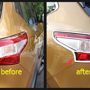 Nissan Qashqai J11 2014-2016 Chrome Light Lamp Molding Cover Trim