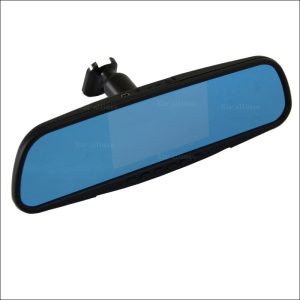 BigBigRoad For toyota alphard land cruiser Prius previa Dual Lens Car Mirror DVR Camera Blue Screen Video Recorder Dash Cam