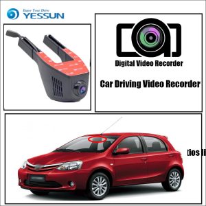 YESSUN for Toyota Etios liva Car Driving Video Recorder DVR Mini Control APP Wifi Camera FHD 1080P Registrator Dash Cam
