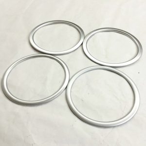 Nissan 2014-2016 Qashqai J11 ABS Chrome Door Speaker Ring Cover Decoration