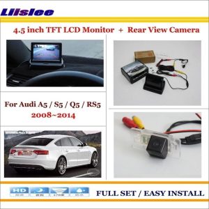 Liislee For Audi A5 / S5 / Q5 / RS5 2008~2014 - Car Backup Rear Camera + 4.3" TFT LCD Screen Monitor = 2 in 1 Parking System