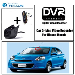 YESSUN for Nissan March Car DVR Mini Wifi Camera Driving Video Recorder Registrator Dash Cam Night Vision