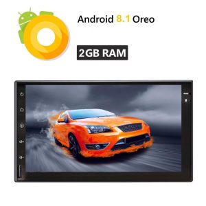 Bluetooth FM/AM/Wifi Headunit Support 3G 4G DVR Backup Camera
