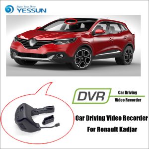 YESSUM for Renault Kadjar Car Driving Video Recorder DVR Control Wifi Camera Registrator Dash Cam Original Style
