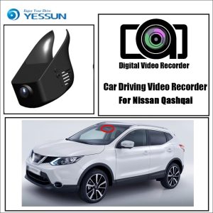 Nissan Qashqai with the YESSUN Car DVR Dash Cam - FHD 1080P, Wifi, Night Vision, and More