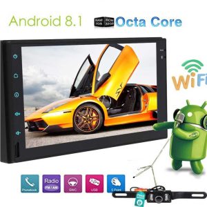 Car Stereo (No DVD) Radio Video Player Cam-in Wifi GPS Sat Navigation Mirror Link Autoradio Bluetooth Touchscreen GPS Navigator