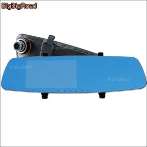 Nissan qashqai juke x-trail tiida Car DVR Blue Screen Rearview Mirror