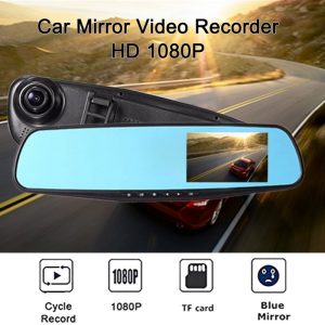 HD Dash Camera Mirror 170 Degree Auto Driving Recorder Camera Dash Cam Mirror