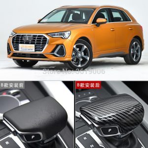Audi q3 Q2L Q5L A6L A3 A4L A5 Q7 A7 S3 A4 A6 S6 S7 modified carbon fiber Plastic gear cover