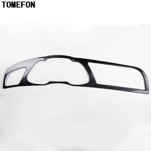 TOMEFON For Audi A4L A4 L 2013-2016 LHD ABS Plastic Interior Special Paint Front Air Vent Dashboard Frame Cover Decoration Trim