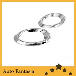 Car styling chrome front fog light cover for Audi Q5 2008 Up -- free shipping