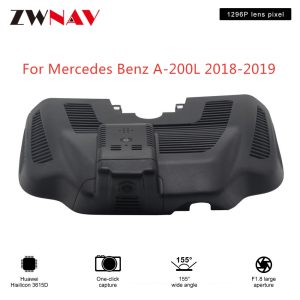 Hidden Type HD Driving recorder dedicated For Mercedes Benz A-200L 2018-2019 DVR Dash cam Car front camera WIfi