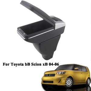 Car Center Console Armrest Storage Box New Black For Toyota bB Scion xB Yaris 2004-2006
