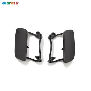 For Audi Q5 2009 2010 2011 2012 Plastic Front Left Right Headlight Washer Nozzle Cover Front Bumper Head Lamp Spray Cap 2pcs/set