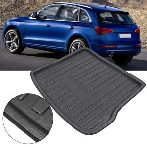 Auto Car Rear Trunk Tray Cargo Boot Mat Liner Floor Carpet Protector Cover For Audi Q5 2010 2011 2012 2013 2014 2015 2016