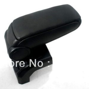 Center Console Armrest Black Leather For Ford Foucs MK2 2004-2010
