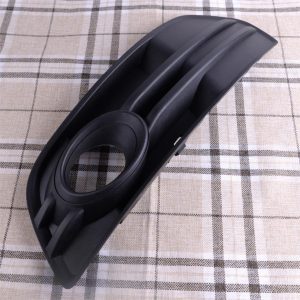 New Plastic Black Car Left Side Front Bumper Vent Grill Fog Light Grille Cover 8R0807681A01C Fit For AUDI Q5 2009 2010 2011 2012