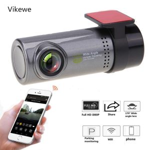 DashCam Auto Camcorder Wireless DVR APP Monitor Car Black Box