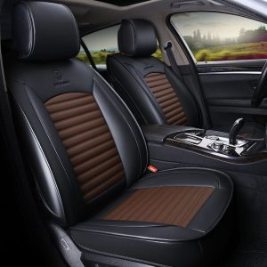 Leather car seat cover seats covers automobiles cushion for renault armrest capture clio 4 fluence kadjar kaptur koleos laguna 2