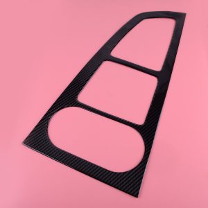 DWCX Carbon Fiber Car Center Console Gear Shift Panel Cover Styling Moulding Plastic Fit For Audi A4 B9 2016 2017 A5 2017 2018