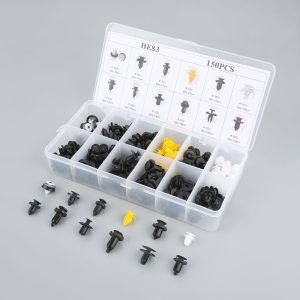 150Pcs 12Kinds Mixed Auto Fasteners Car Bumper Clips Retainer Cover Door Interior Trim Fit For Honda Toyota Mazda Audi Landrover