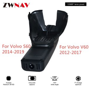 Hidden Type HD Driving recorder dedicated For Volvo S60 2014-2019/ V60 2012-2017 DVR Dash cam Car front camera WIfi
