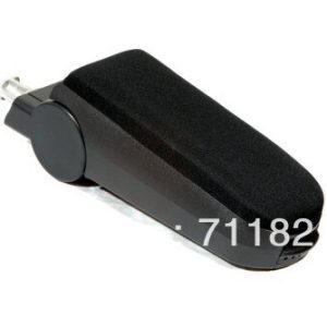 Cloth Top Cover Center Console Armrest For Volkswagen Passat B5 Black Color