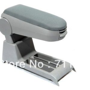 Center Console Armrest Cloth Grey For Volkswagen Polo 9N 9N3