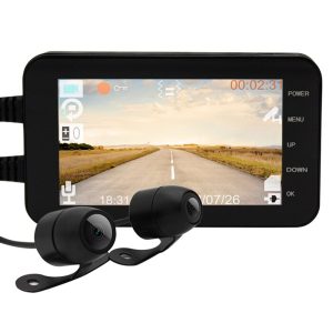 OllyMurs MT003 1080P 160 Degree HD Lens Motorcycle Locomotive Dash Cam