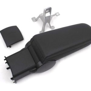 Center Console Armrest (Black Leather) for Polo 6R