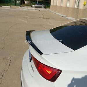 For Audi A3 Spoiler 2012 2013 2014 ABS Plastic Unpainted Color Rear Roof Spoiler Wing Trunk Lip Boot Cover Car Styling