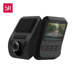 YI Mini Dash Cam 1080p FHD Dashboard Video Recorder Wi-Fi Car DVR Camera with 140 Degree Wide-angle Lens Night Vision G-Sensor